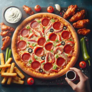 The Ultimate Pizza & Wings Combo